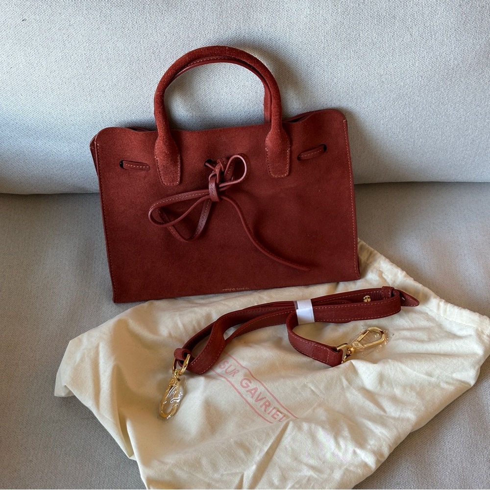 Mansur Gavriel Suede Sun Bag - set price, no offers please